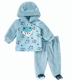 Conjunto bebito sherpa fox