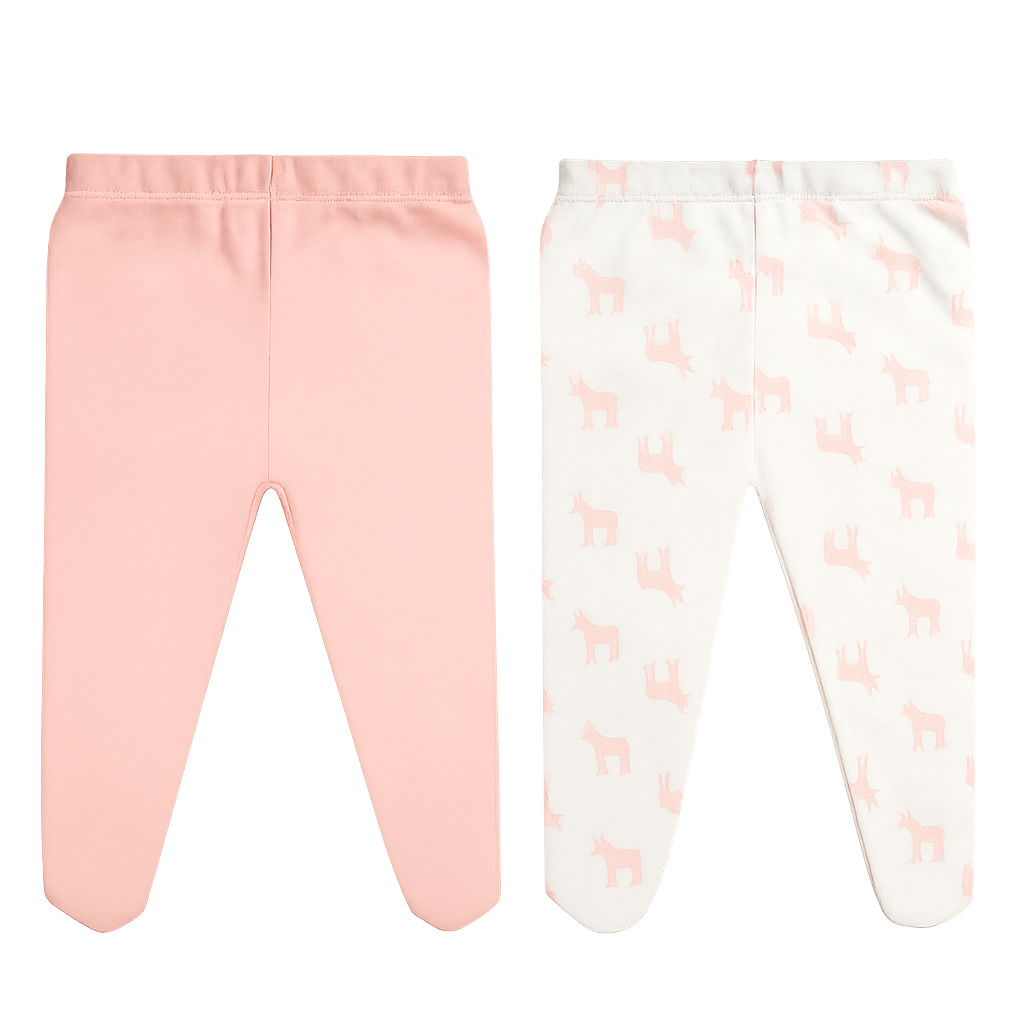 Set 2 Pantys Niña Talla Pequeña