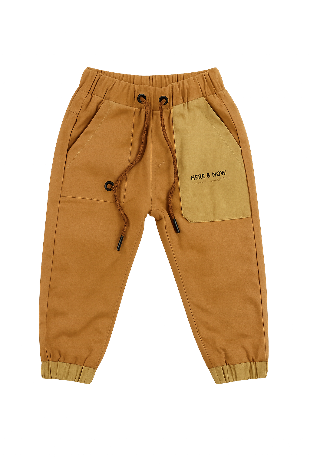 Pantalón Niño Forrado Café