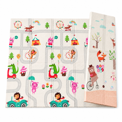 Happy Friends (10mm grosor) - Plegable 180x200cm