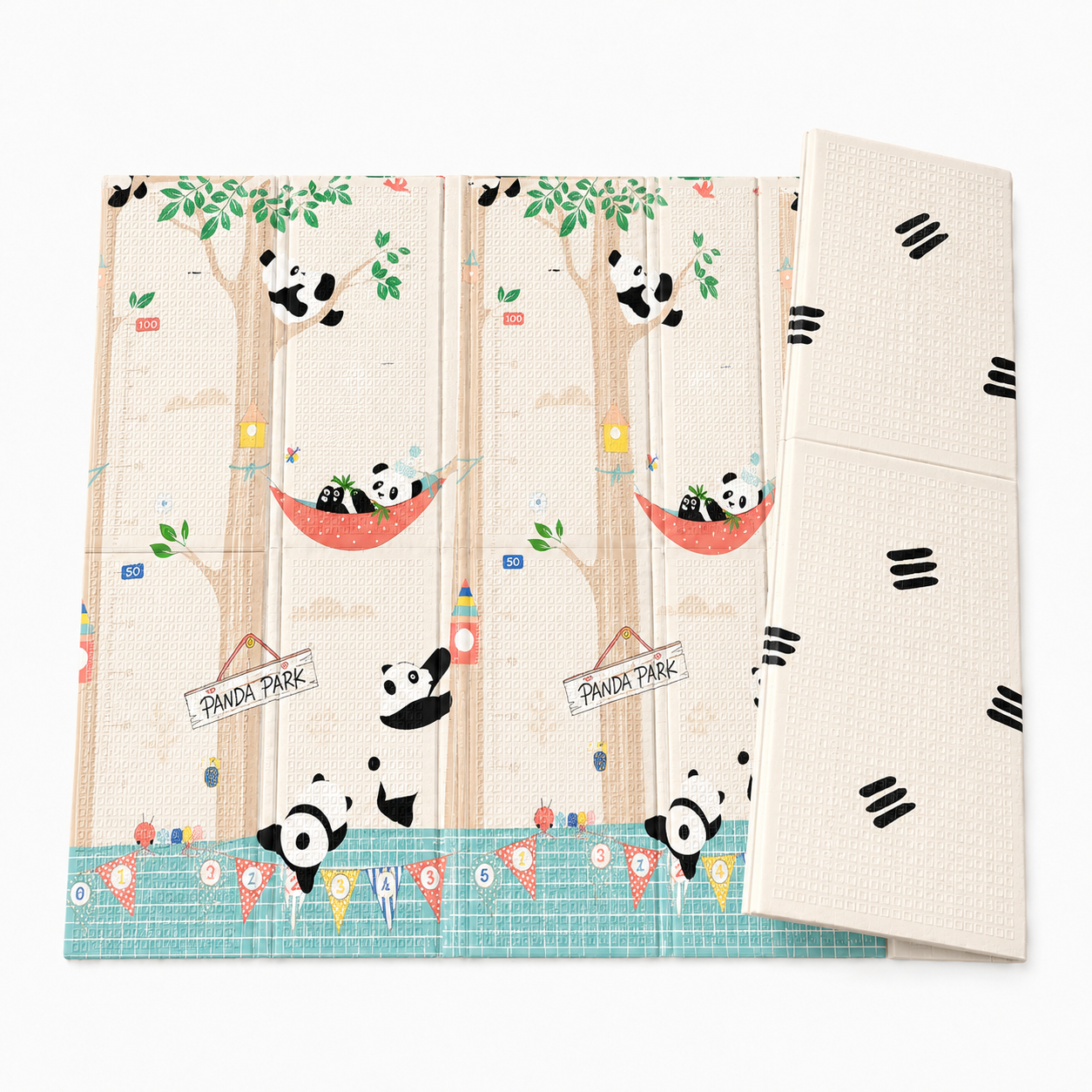 Panda (10mm grosor) - Plegable 150x180cm