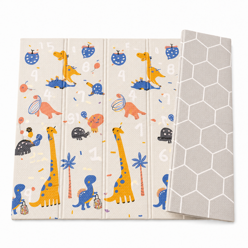 Dino Fest (10mm grosor) - Plegable 180x200cm