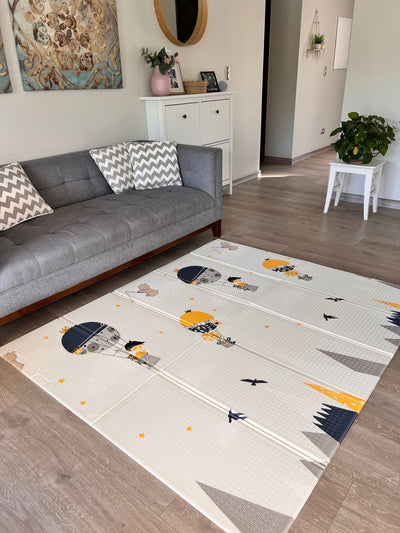 Pack Corral Astronauta con Alfombra plegable 150x180 cm