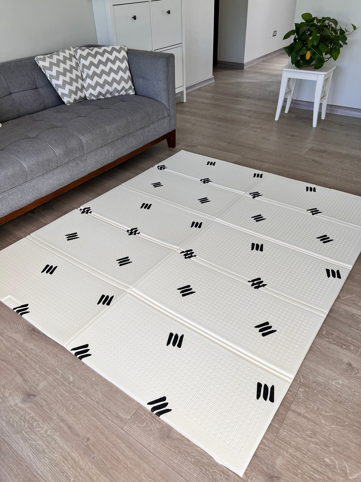 Pack Corral Astronauta con Alfombra plegable 150x180 cm - Panda 10 mm