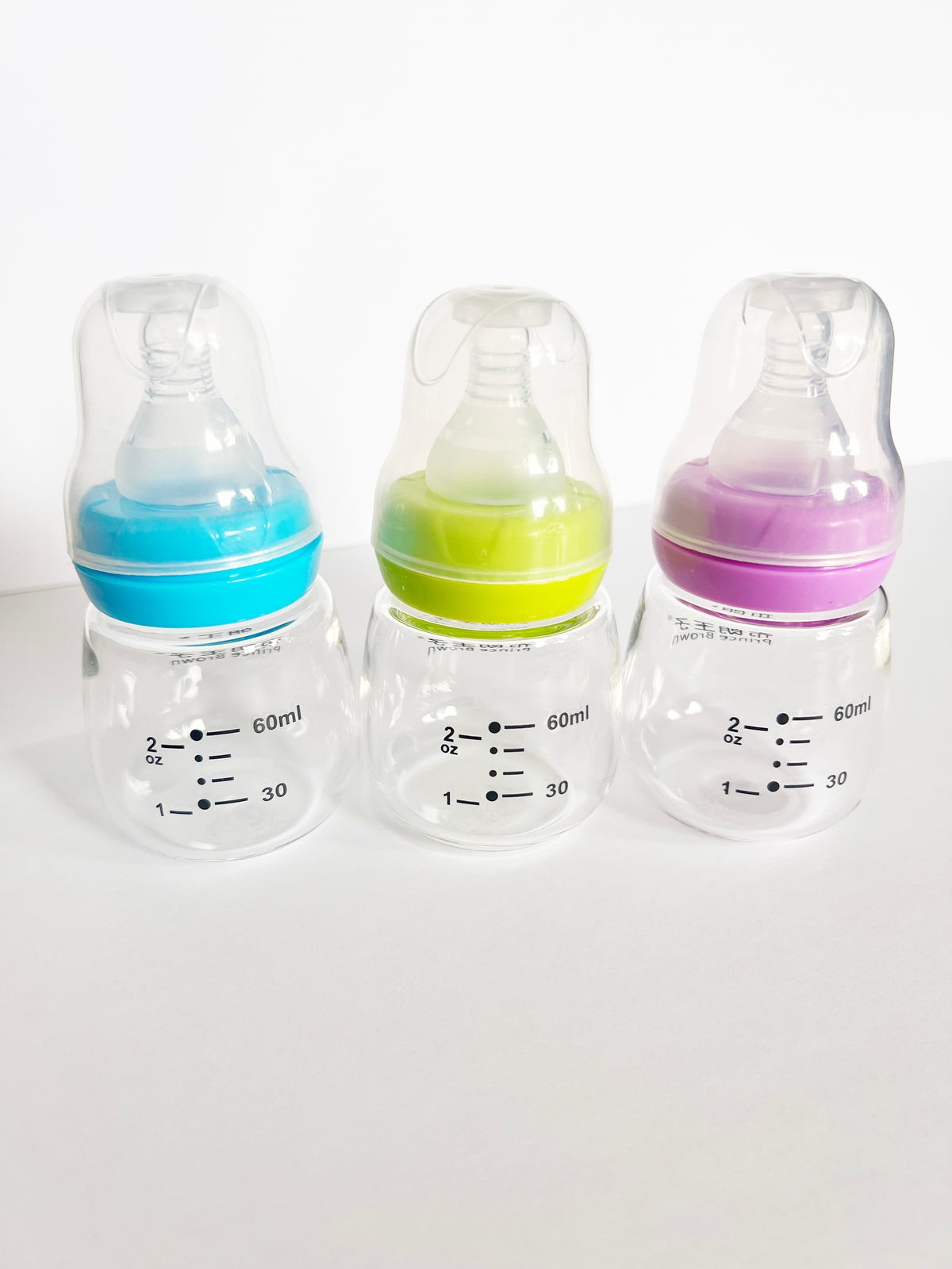 MAMADERA VIDRIO 60 ML 0+ - Morado