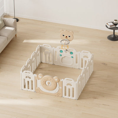 Corral para bebé plegable 150x180cm | Diseño Osito