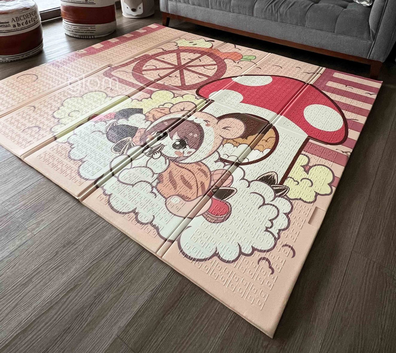 Diseño Aleatorio (8mm grosor) - Plegable 180x200cm