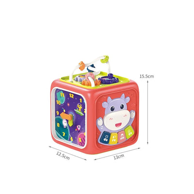 Cubo estimulación con música