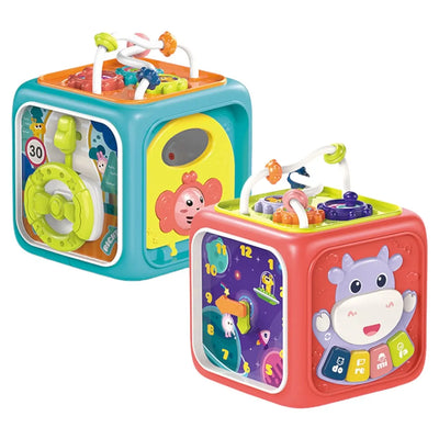 Cubo estimulación con música