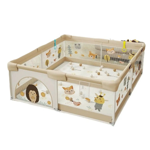 Pack Corral Erizo con Alfombra Plegable 150x180x1 cm