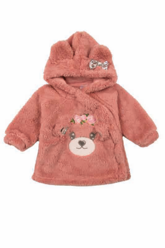 Chaqueta Felpuda Oso Niña