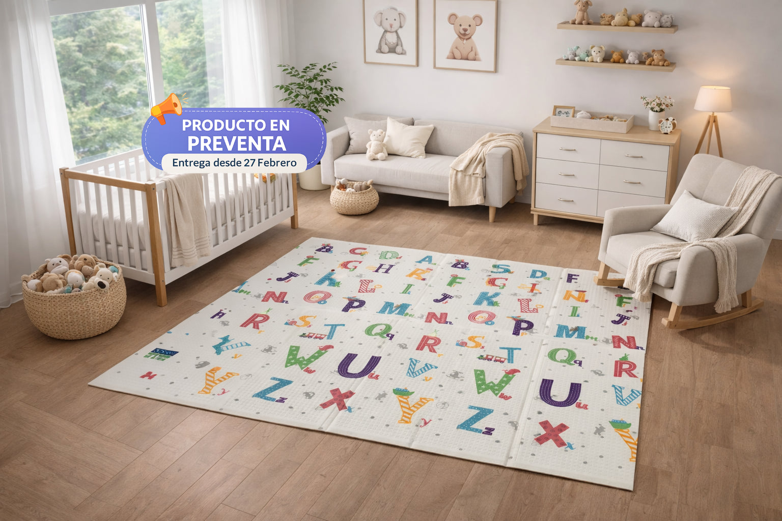 Montañitas - Alfombra para bebé 10mm (Preventa)