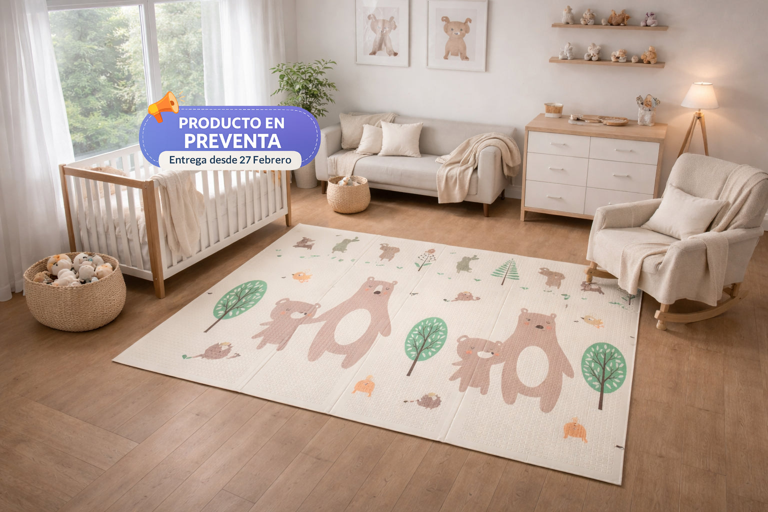 Universo - Alfombra para bebé 15mm (Preventa)