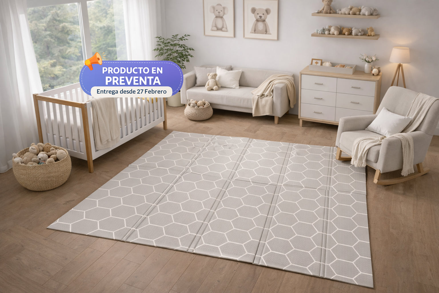 Dino Fest - Alfombra para bebé 10mm (Preventa)