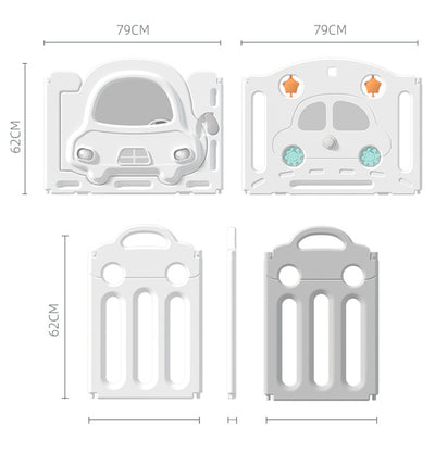 Corral infantil plegable 150x180cm | Diseño autito