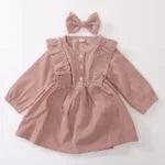 Vestido de cótele bebé niña