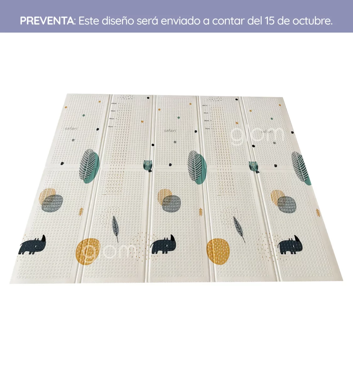 Primavera (10mm) – Alfombra antigolpes 150x180cm